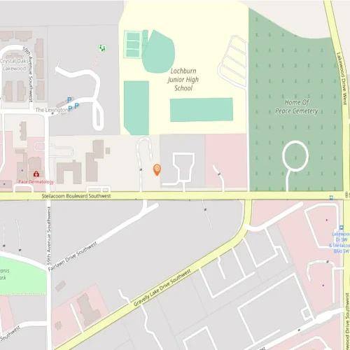 Map of Yellow Striped Knights Location