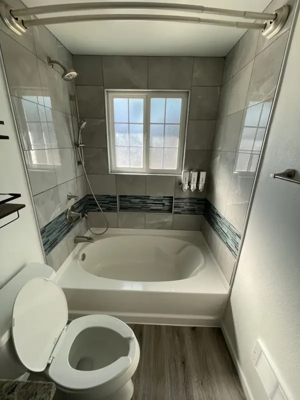 A beautiful home inside after plumbing repair